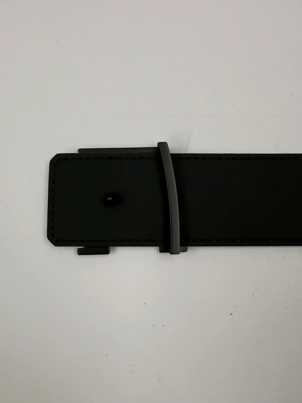 Louis Vuitton Black Monogram LV Buckle Men's Belt